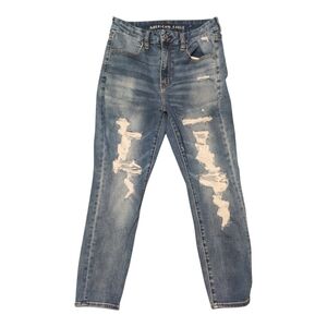 American Eagle Women's Curvy Super Hi-Rise Jegging Size 10 Xtra Short